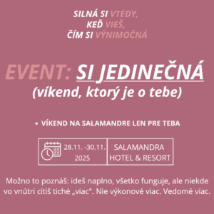 Si jedinečná (víkend, ktorý je o tebe)